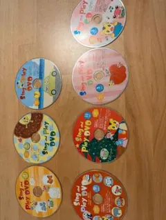 코도모 챌린지 싱 앤 플레이 DVD 7 디스크 세트
