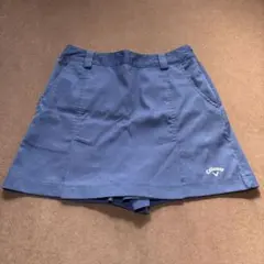 最終値下げ‼️美品1~2日発送‼️Callawayネイビー スカートショーパンツ付き
