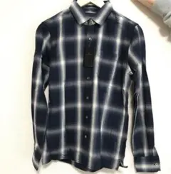 新品・未使用 nano universe チェックシャツ