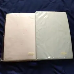 敷布団カバー 105x210 ホワイト・ライトブルー