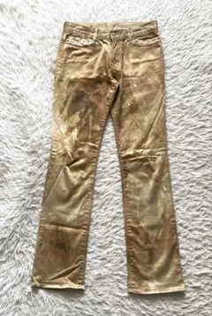 moussy Y2K ヴィンテージ ￼個性的 染めパンツ