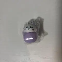 ちいかわ モモンガ おくるみ かわいいキャラクター キーホルダー 紫色