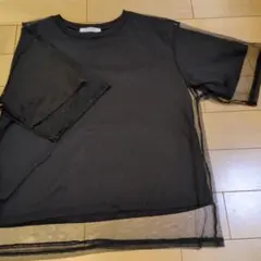 chocol raffine robe チュールレイヤードTシャツのサムネイル