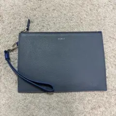 FURLA レザークラッチバッグ