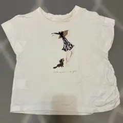 kate spade イラスト Tシャツ ホワイト　140のサムネイル
