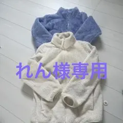 UNIQLOフリース　キッズ（ホワイト）