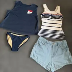 FILA セパレート水着 4点セット 7Sサイズのサムネイル