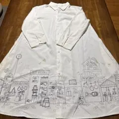rivet&surgeシャツワンピース ホワイト