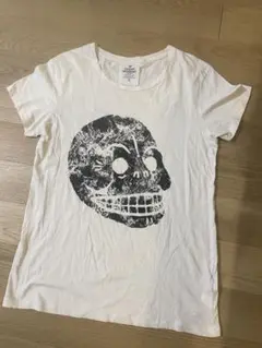CHEAP MONDAY スカルプリント Tシャツ Sサイズ