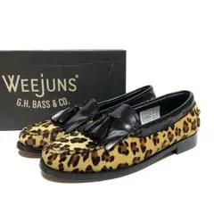 【極美品✨】GH.Bass レオパード ローファー ハラコ 25.5 楽天市場】G.H. BASS(ジー・エイチ・バス)LARSON EXOTIC / BLACK