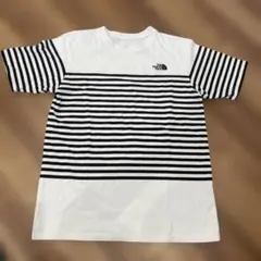 THE NORTH FACE　メンズボーダーTシャツＬのサムネイル