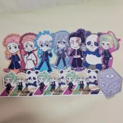 呪術廻戦 ステッカー11点セット 箔押しあり