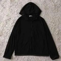 ＊匿名配送＊ シネマクラブ ハニーズ 黒 長袖 ジップアップパーカー Lサイズ