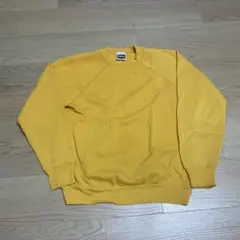 o*い様 早い者勝ち！Tultex 70sマスタード スウェット トレーナー L 