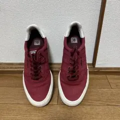 adidas 赤 キャンバス スニーカー 25.5 cm