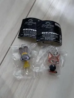 ズートピア2 めじるしアクセサリー　ガチャガチャ　ディズニー