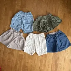 子供用ハーフパンツ120cm 5点セット
