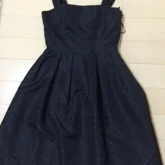 値下! 未使用！ワンピースドレス（パニエ、ウエストリボン付き）