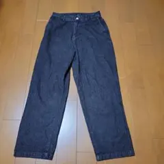 WEGO ブラックデニムパンツ Sサイズ