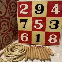 超美品】廃盤品 日本製 ニチガンオリジナル デッキわなげ 知育玩具