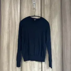 UNIQLO ネイビー ウールセーター M