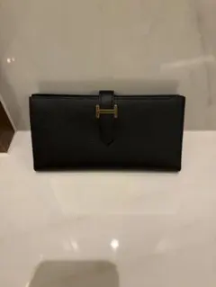 HERMES エルメス　ベアンスフレ 長財布 ウォレット　ノワール