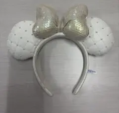 ミニー耳カチューシャ ホワイト