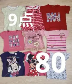 専用　女の子　まとめ売り　80センチ 女の子 まとめ売り 80サイズ 7点 - メルカリ