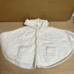 さらに値下げ　美品　ジェラートピケ ベビー ポンチョ　XXS