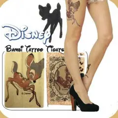 新品!!バンビのタトゥストッキング♡ハロウィンにも♪