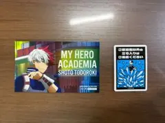 轟焦凍　東急　ヒロアカ　オリジナルイラストカード　ステッカー