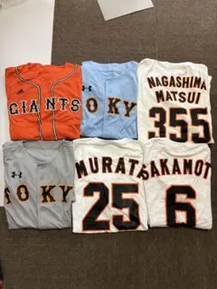 読売ジャイアンツ　巨人　tシャツまとめ売り