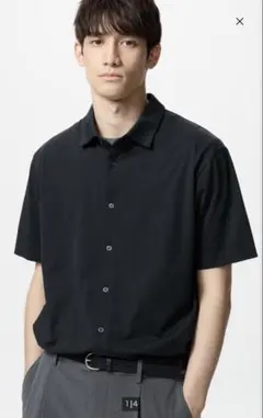 エアリズムコットンフルオープン　ポロシャツ