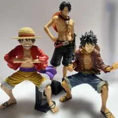 ワンピース フィギュア ルフィ エース 3体セット