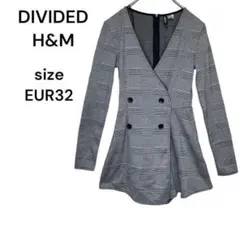 エイチアンドエム　DIVIDED H&M オールインワン　パンツ　Ｓ　おしゃれ