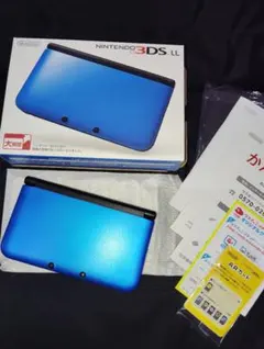 ニンテンドー3DSLL ブルー×ブラック【中古美品】