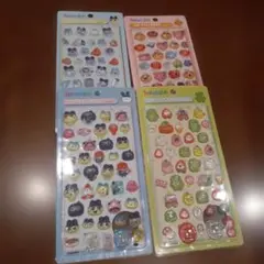 最安値 たまごっち シール ボンボンドロップシール 立体シール まめっち 4枚