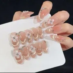 フラワー装飾 ネイルチップ