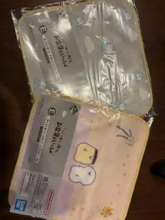 お文具さんといっしょ　ハンカチ2枚セット
