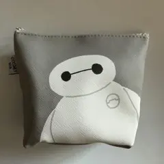 ベイマックス　ポーチ　新品未使用　ディズニー　マチ付き