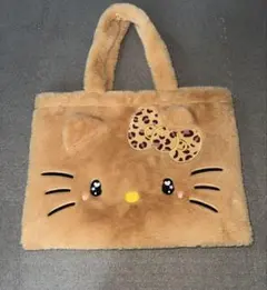 ⭐️SANRIO⭐️日焼けキティ うるふわトートバッグ