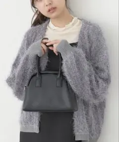 【新品】earth music&ecology ショートカーディガン　／グレー