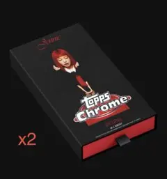 新品未開封2026 Topps Chrome x JENNIE 2箱