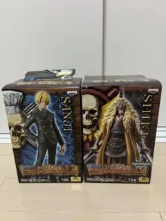 ワンピース　TEH GRANDLINE MEN サンジ　シキ　フィギュア