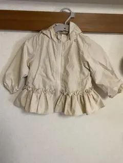 petit main フリル付きジャケット 90cm
