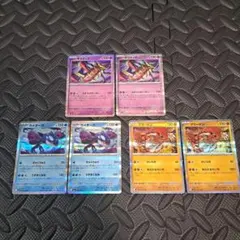 ポケカ ゼルネアス パルキア グラードン ゼクロム レシラム 25thミラー