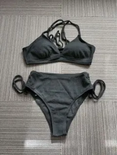 ブラックメッシュセパレート水着