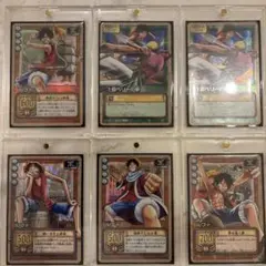 旧ワンピース カードセット　ルフィ