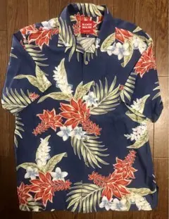 美品 高級 MANGO HOUSE マンゴハウス アロハシャツ Mサイズ