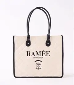 ナイスクラップ キルティング刺しゅうトートバッグ